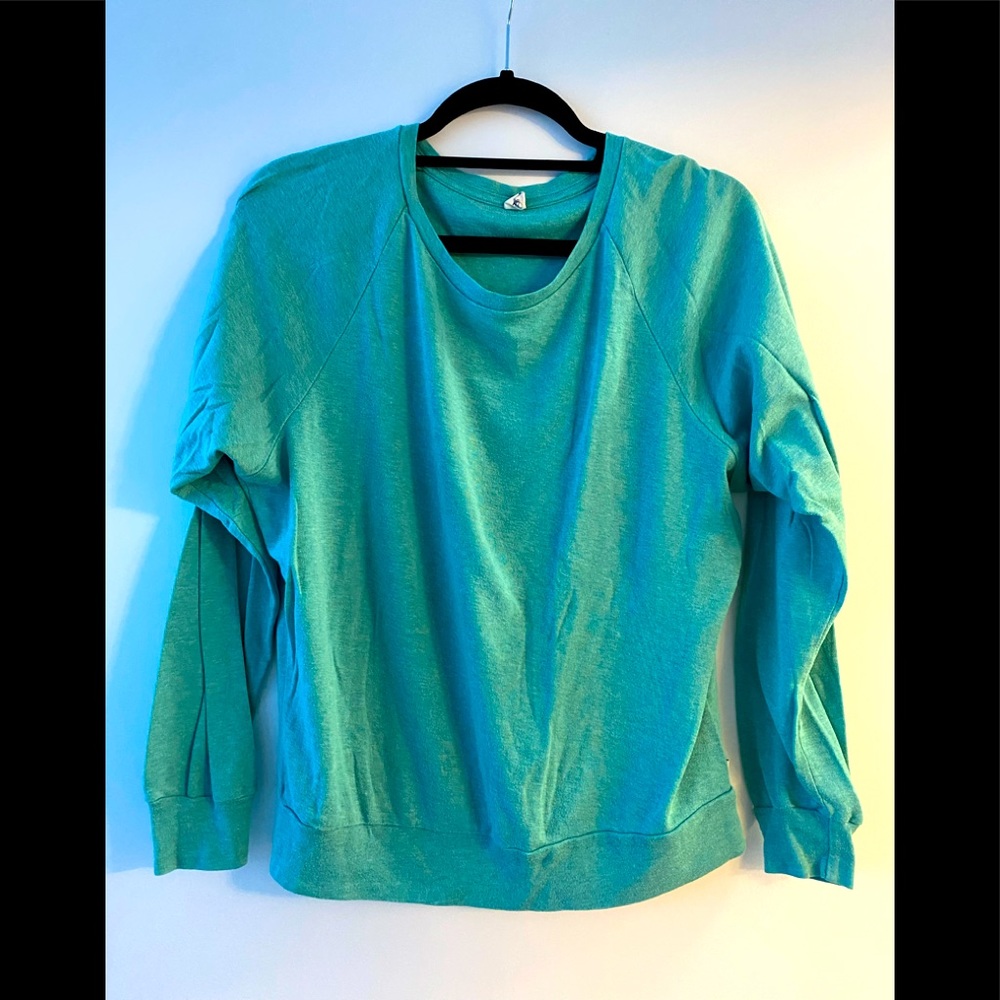 TNA TURQUOISE SWEATSHIRT